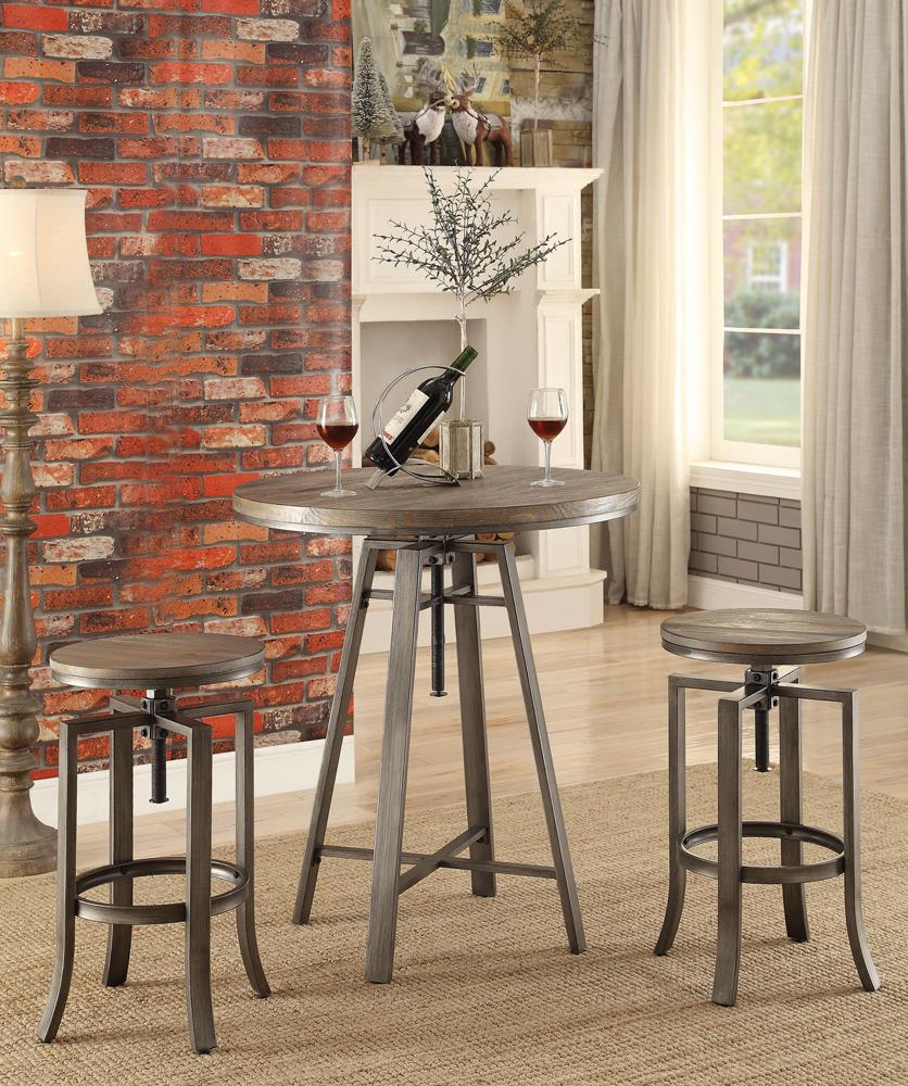 Bartlett - ADJUSTABLE BAR TABLE