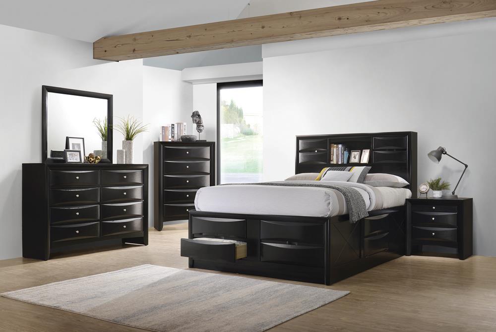 Briana - EASTERN KING STORAGE BED