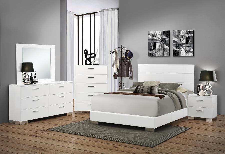 Felicity - CALIFORNIA KING BED 4 PC SET