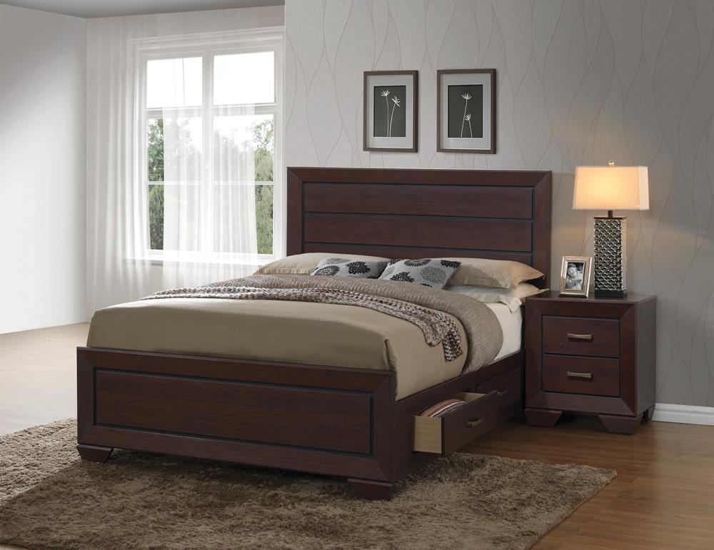 Kauffman - EASTERN KING STORAGE BED