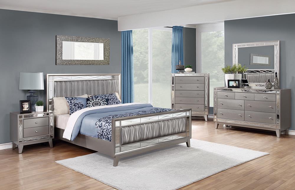 Leighton - QUEEN BED 4 PC SET