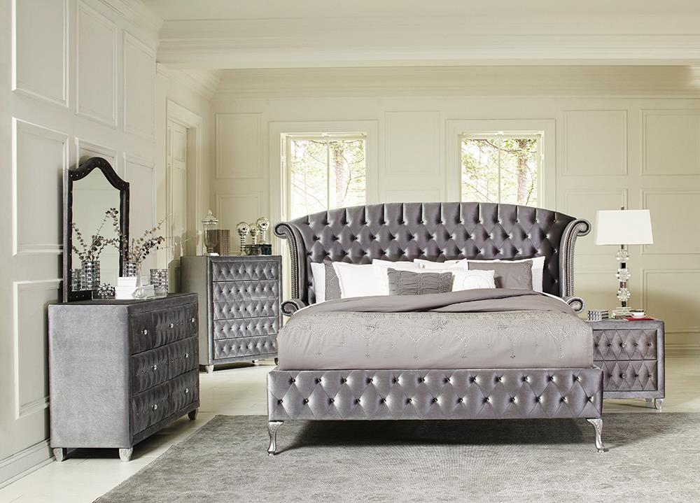 Deanna - EASTERN KING BED 4 PC SET