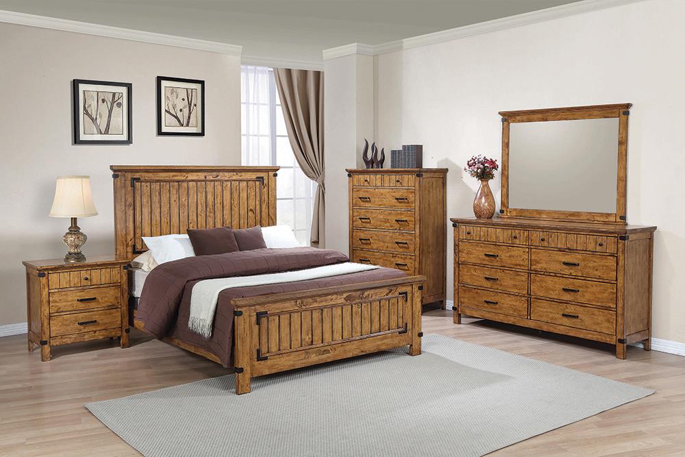 Brenner - EASTERN KING BED 4 PC SET