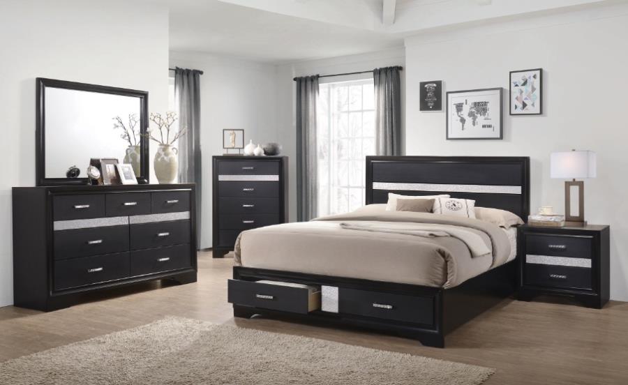 Miranda - CALIFORNIA KING BED 4 PC SET