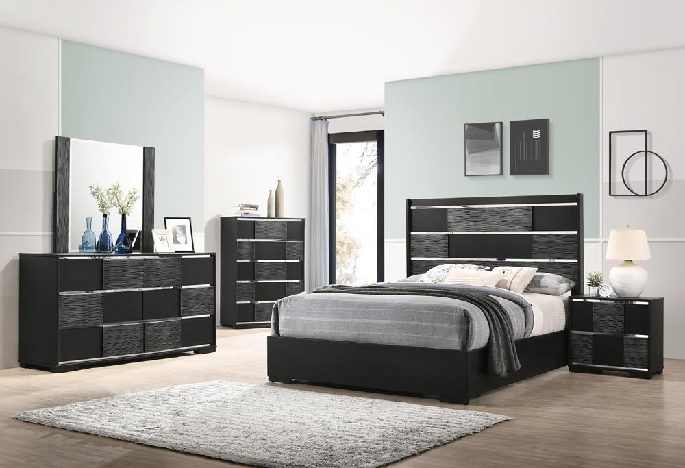 Blacktoft - QUEEN BED 4 PC SET