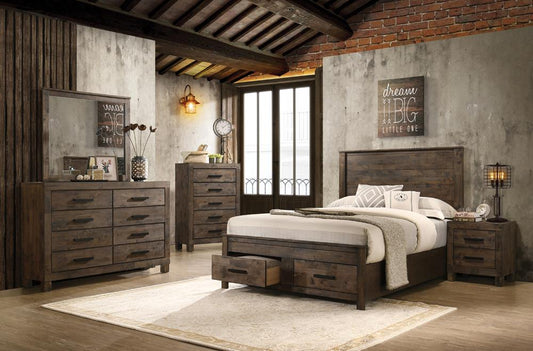 Woodmont - QUEEN STORAGE BED