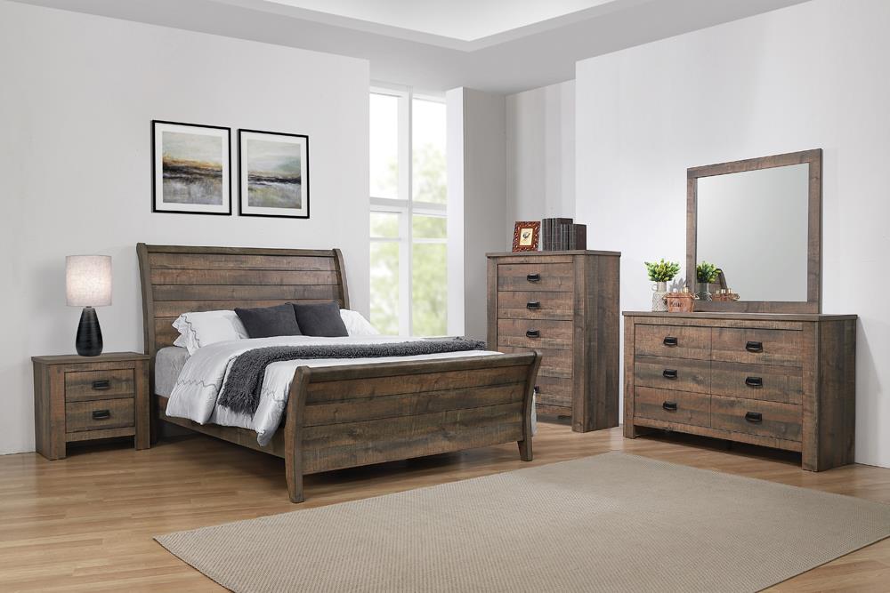 Frederick - QUEEN BED 4 PC SET