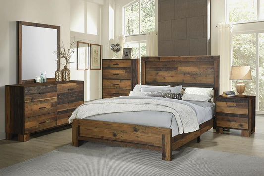 Sidney - EASTERN KING BED 4 PC SET