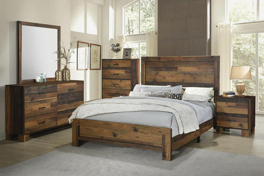 Sidney - EASTERN KING BED 5 PC SET