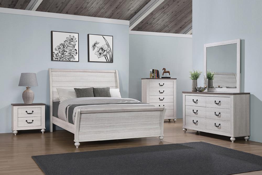 Stillwood - CALIFORNIA KING BED 4 PC SET