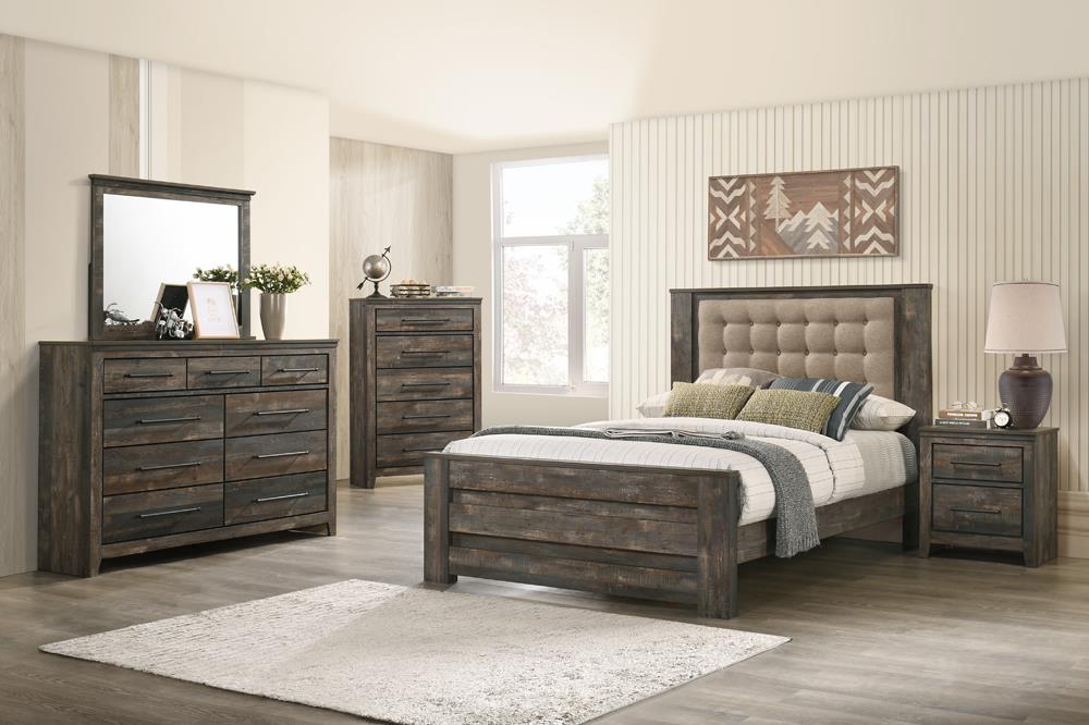 Ridgedale - QUEEN BED 4 PC SET