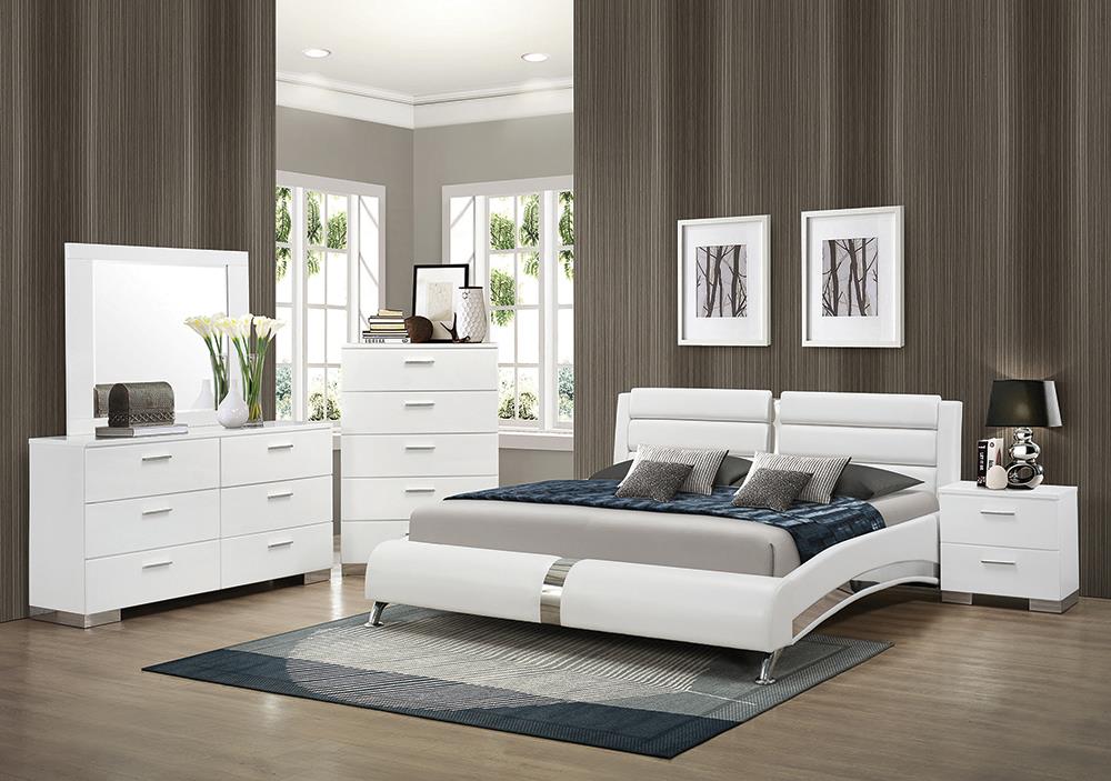 Jeremaine - QUEEN BED 4 PC SET