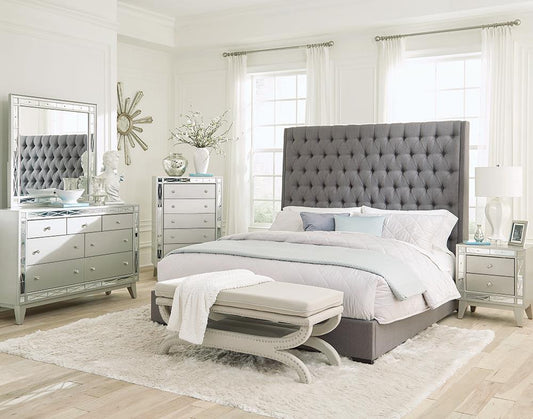 Camille - EASTERN KING BED 4 PC SET