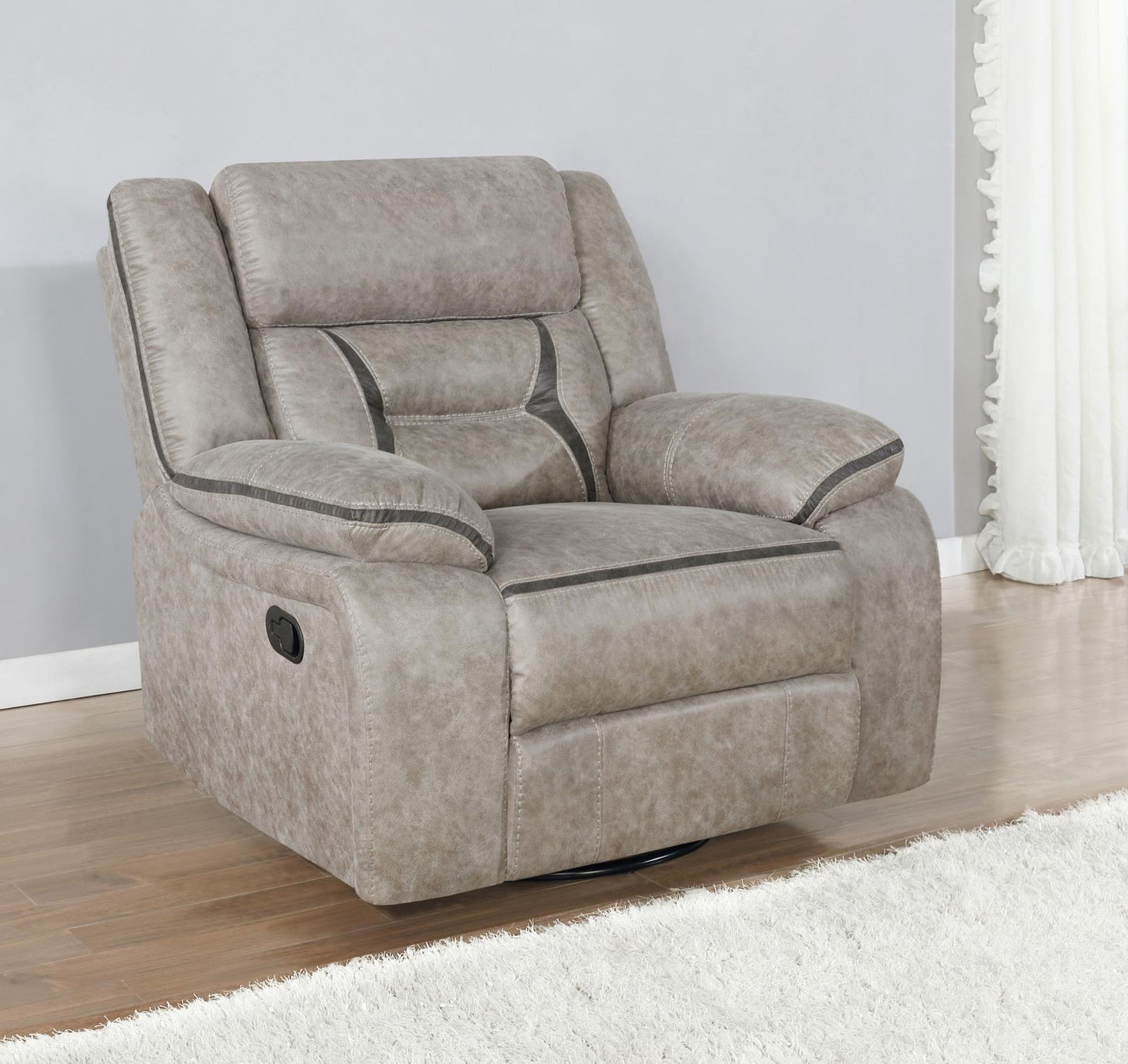 Greer - SWIVEL GLIDER RECLINER