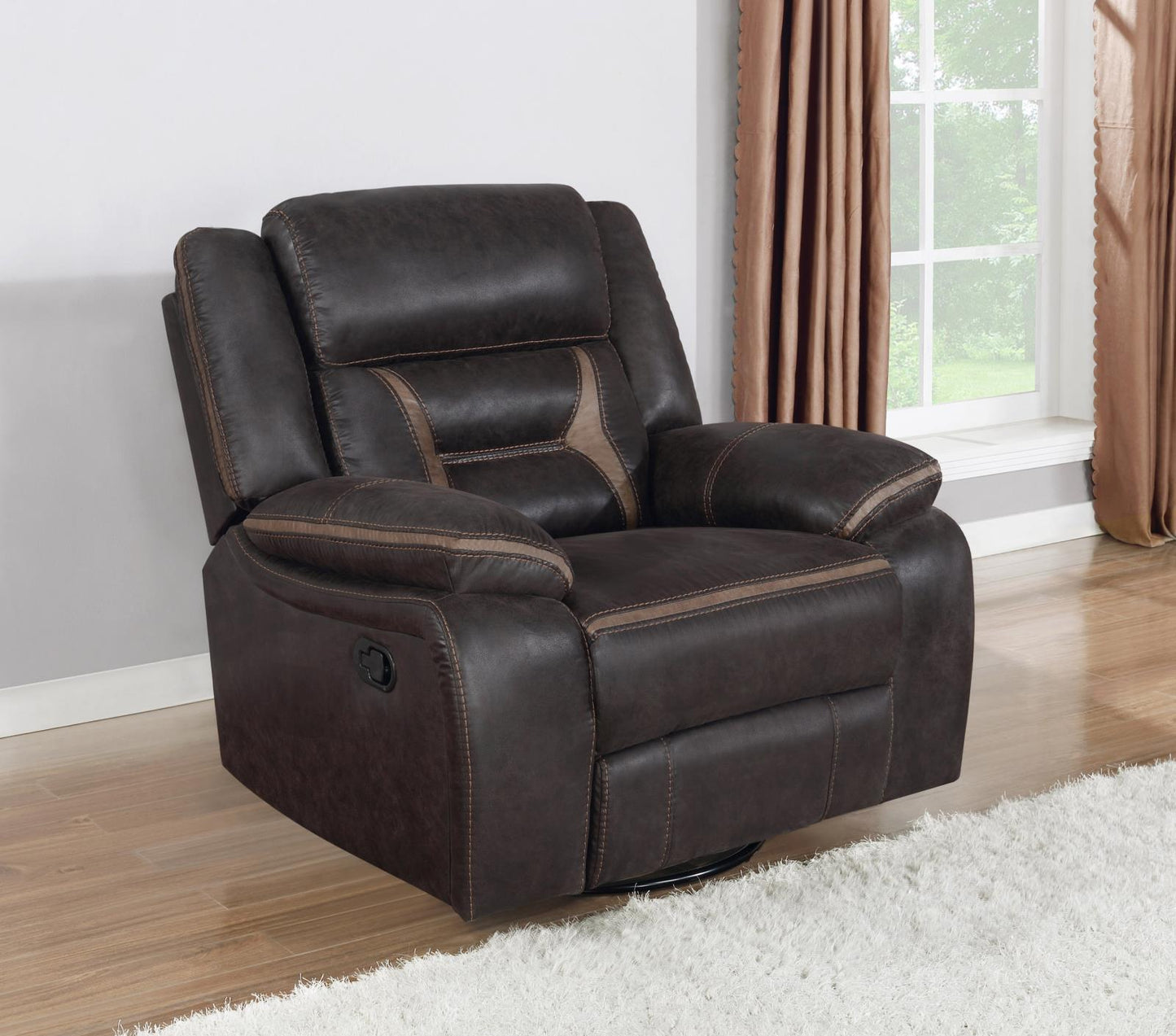 Greer - SWIVEL GLIDER RECLINER