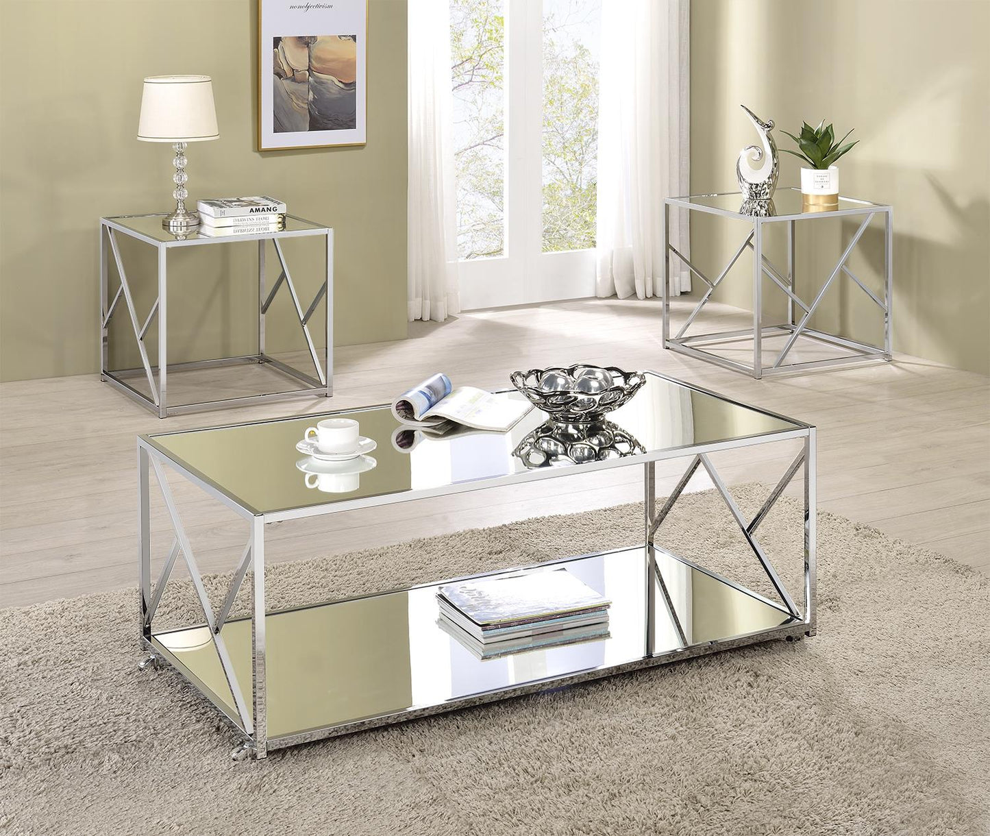 Provins - 3 PC COFFEE TABLE SET