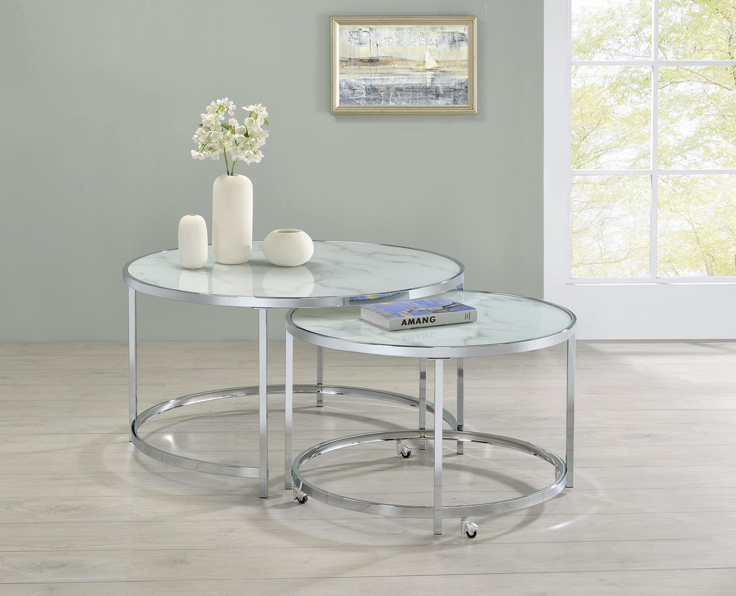 Lynn - 2 PC NESTING COFFEE TABLE