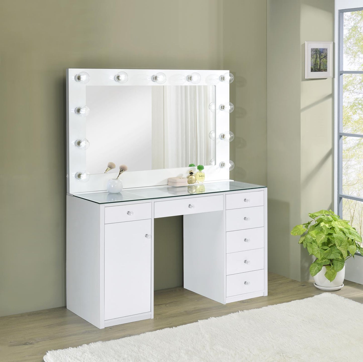 Percy - VANITY TABLE & MIRROR