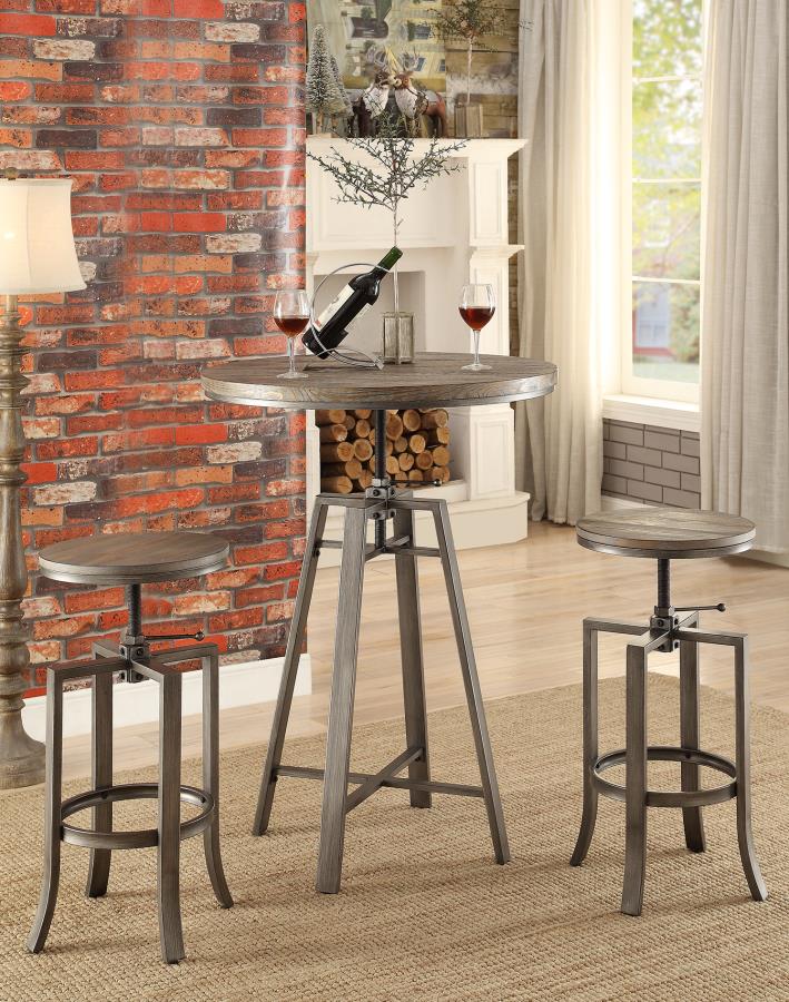 Bartlett - ADJUSTABLE BAR STOOL