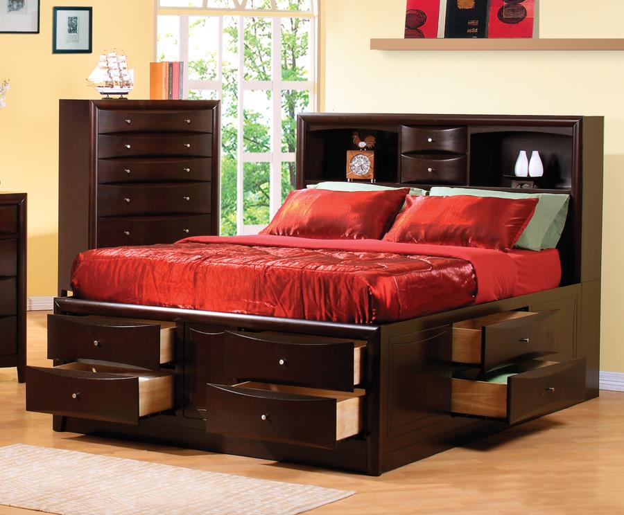 Phoenix - EASTERN KING STORAGE BED