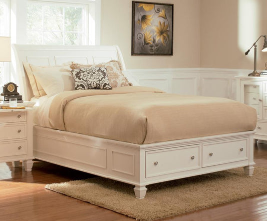 Sandy Beach - EASTERN KING STORAGE BED