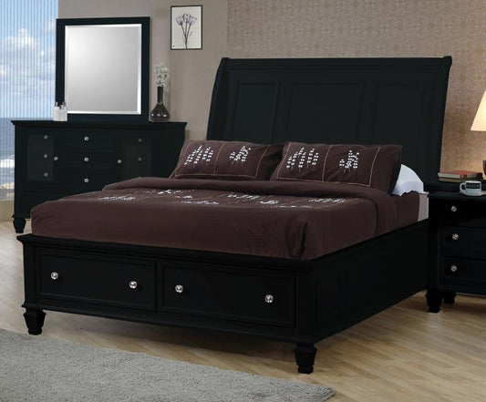 Sandy Beach - CALIFORNIA KING STORAGE BED