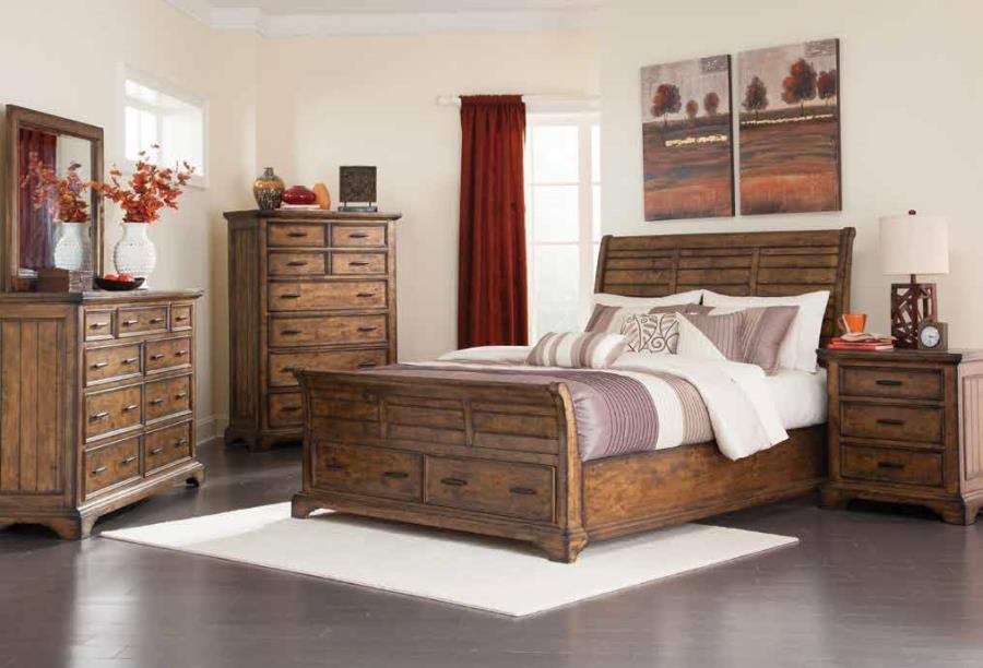 Elk Grove - CALIFORNIA KING STORAGE BED