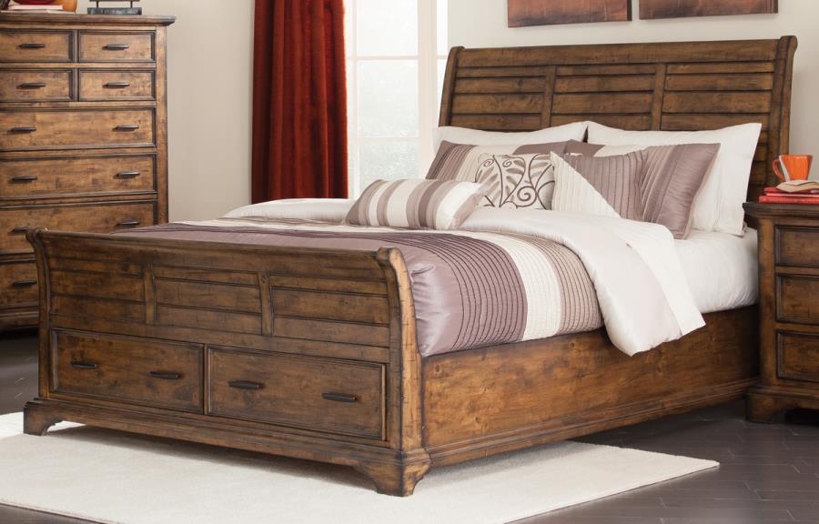 Elk Grove - QUEEN STORAGE BED