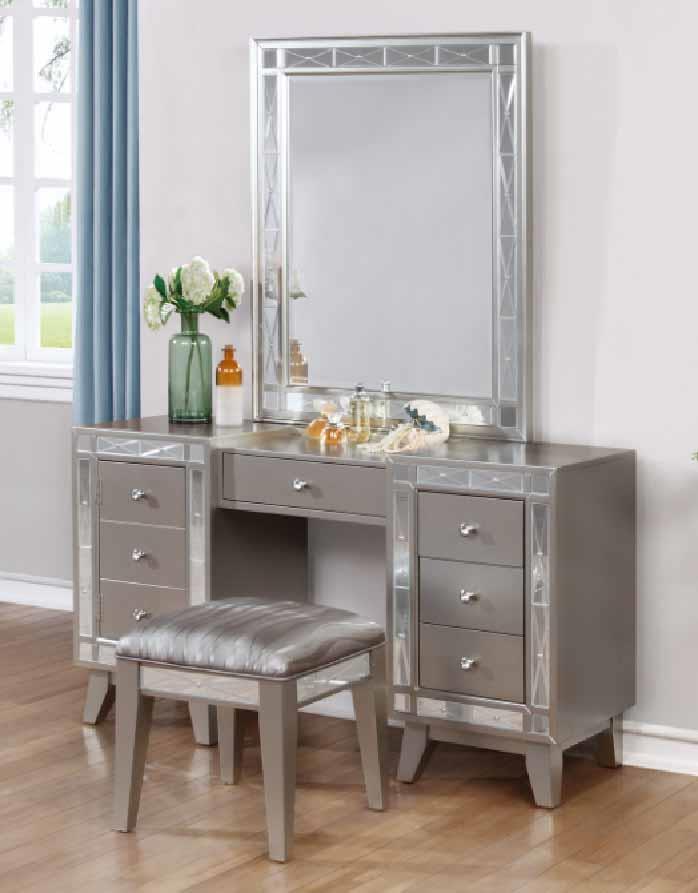 Leighton - VANITY TABLE & STOOL