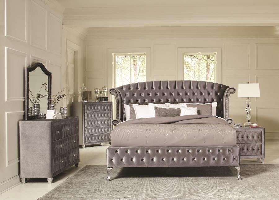 Deanna - EASTERN KING BED 5 PC SET