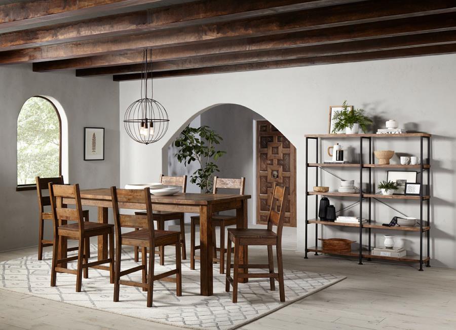 Coleman - 7 PC COUNTER HEIGHT DINING SET