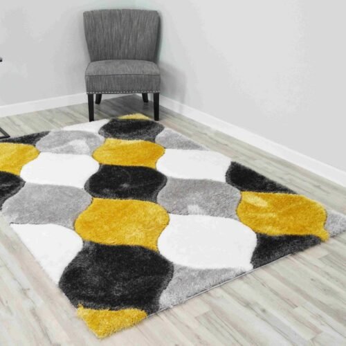 4D SHAGGY Rug Design 6488