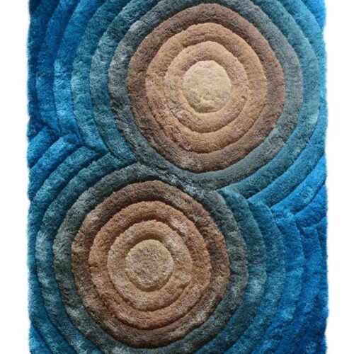 3D SHAGGY Rug Design 879