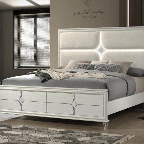 Dexter-MYSTERIOUS GOLD QUEEN BED