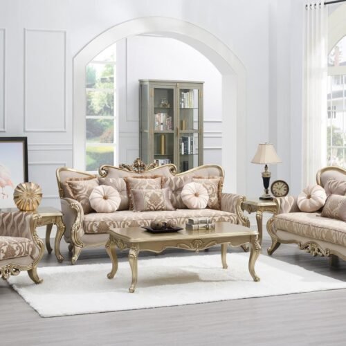 Elena  -TRADITIONAL BEIGE CHAIR
