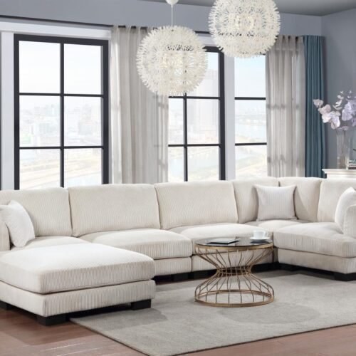 Joy  -BEIGE ARMLESS CHAIR