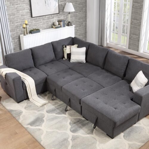 Lauren  -GRAY 3 PC SECTIONAL