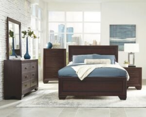 Kauffman 5-piece California King Bedroom
  Set Dark Cocoa