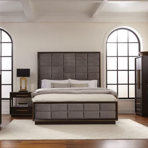 Durango 5-piece Eastern King Bedroom Set Smoked Peppercorn