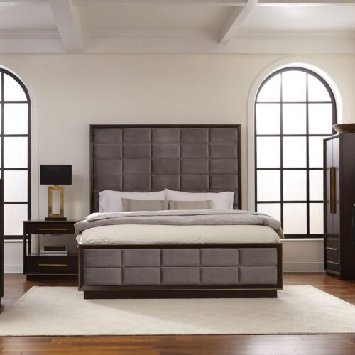 Durango 4-piece Queen Bedroom Set Smoked Peppercorn