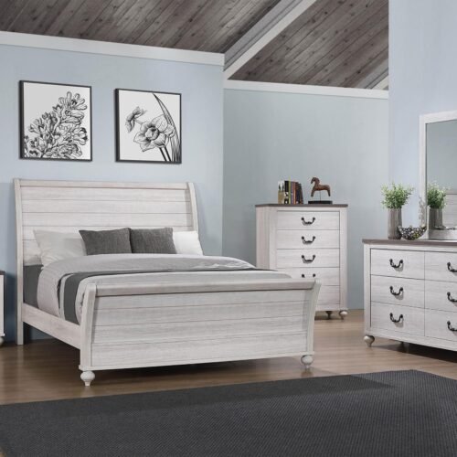 Stillwood 5-piece Queen Bedroom Set Vintage Linen