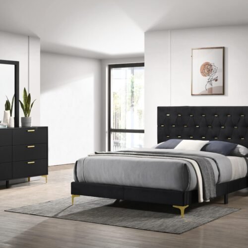 Kendall 4-piece California King Bedroom Set Black