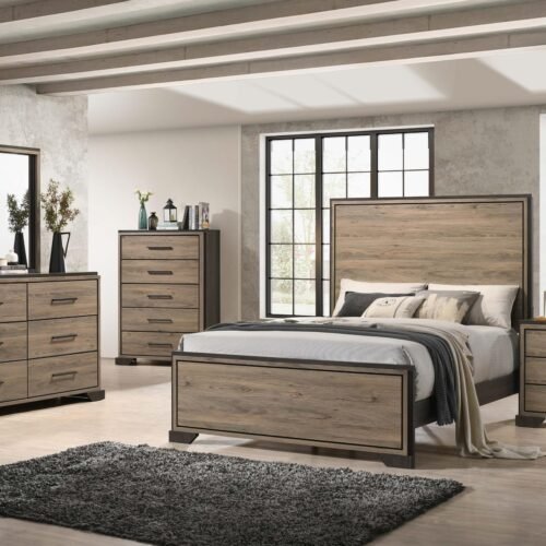 Baker 5-piece California King Bedroom Set Light Taupe
