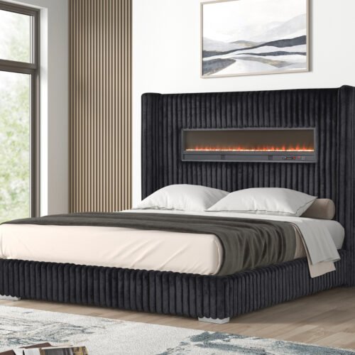 Black King Bed B535K