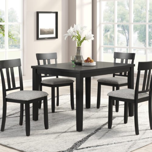 Table & 4 Side Chairs D525-5