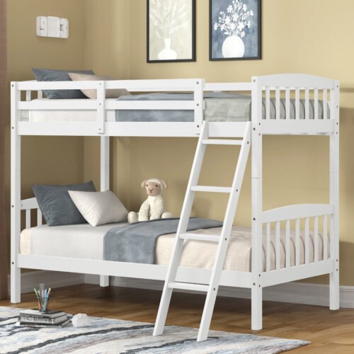 Twin / Twin Wood Bunkbed S337