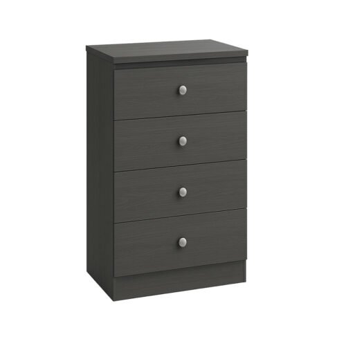 4 Drawer Chest Grey S407