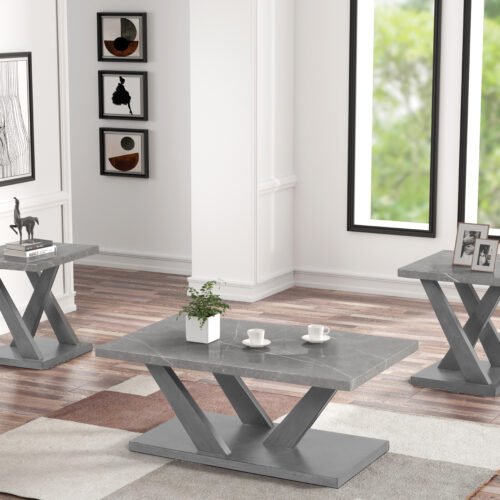 Cocktail & 2 End Tables T146-3