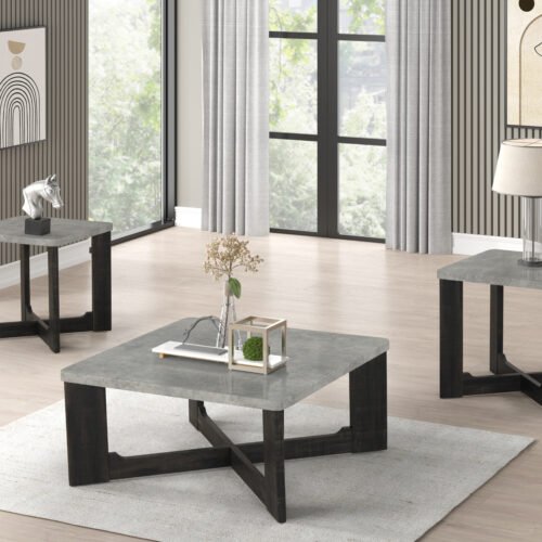 Cocktail & 2 End Tables T175-3