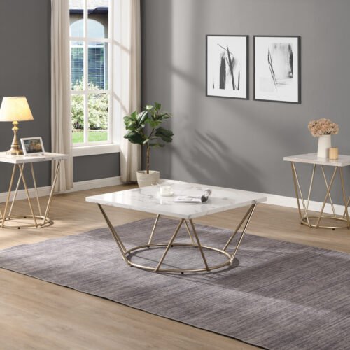 Cocktail & 2 End Tables T316-3